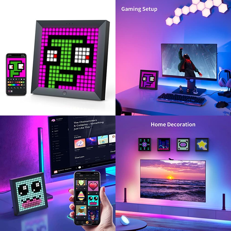 Desk Setup Desk - Pannello Display LED a Pixel per
