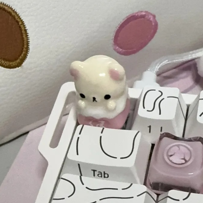 Desk Setup Gifts - Keycap Kawaii Rilakkuma: Tasti Artigianali a