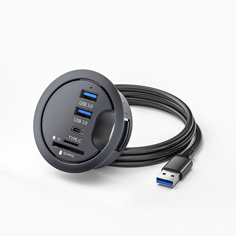 Desk Setup Hub - USB HUB 3.0 Montaggio nella stazione