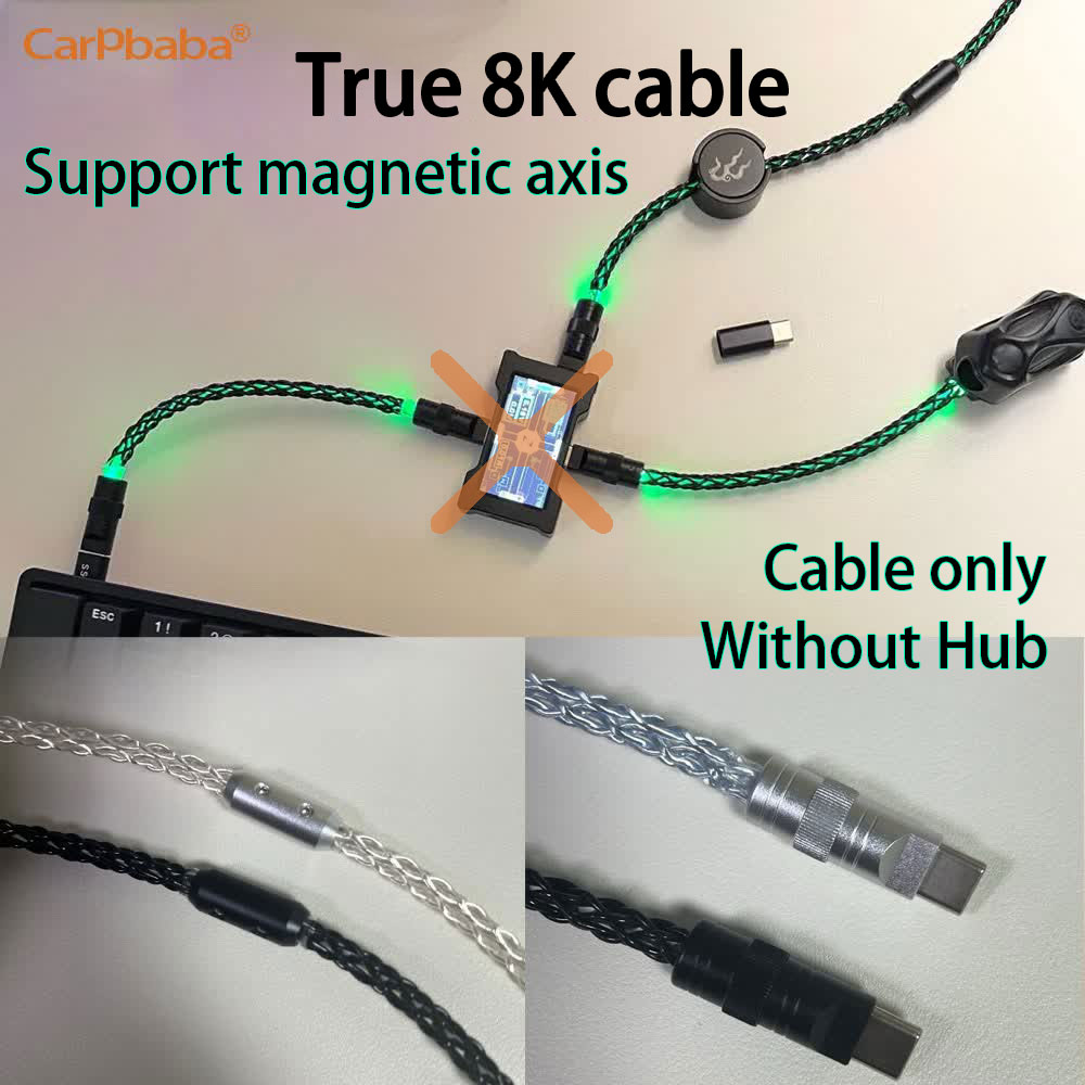 Desk Setup Hub - Hub USB K4HM6 8K Gaming Line