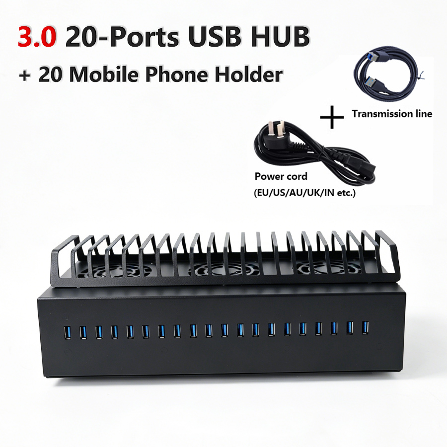 Desk Setup Hub - Hub USB 3.0 a 20 porte