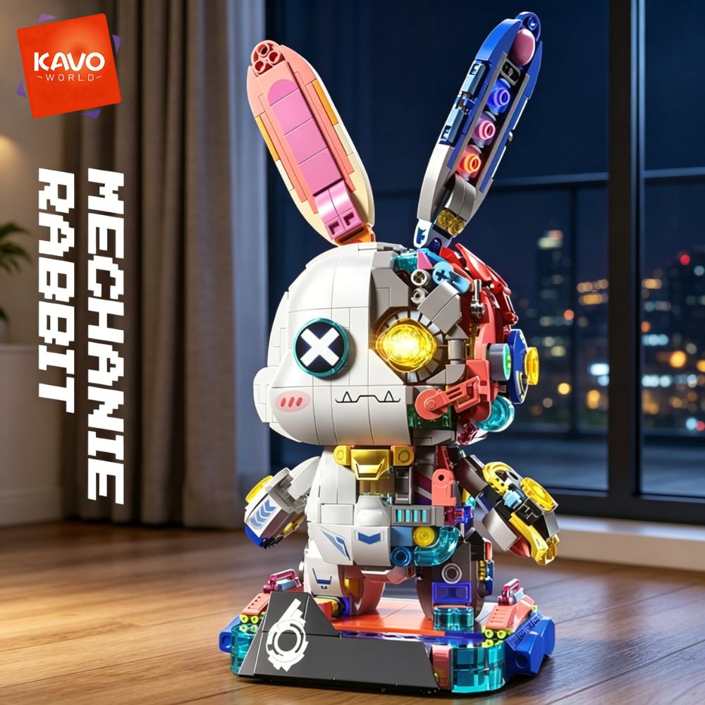 Desk Setup Gifts - KAVOWORLD Set di Blocchi da Costruzione