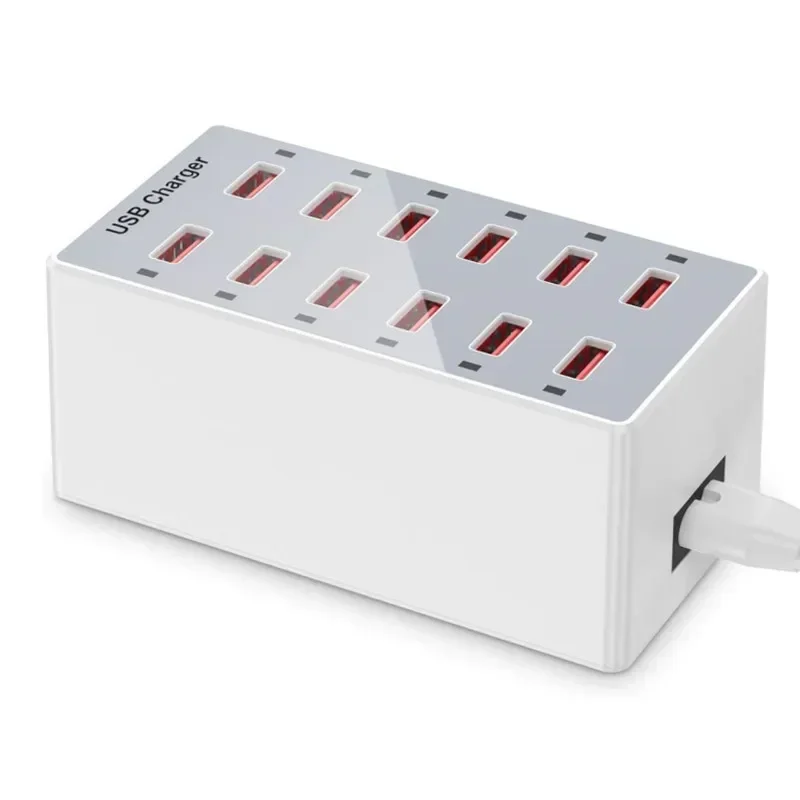 Desk Setup Hub - Stazione di ricarica USB Caricatore da
