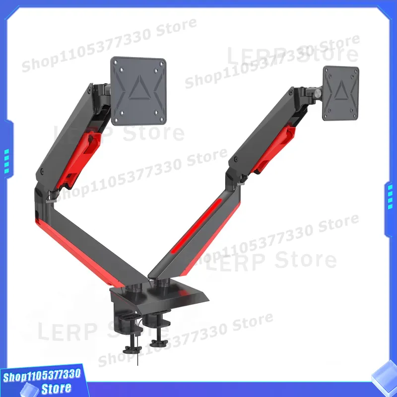 Supporto da Scrivania in Allum - Desk Setup Dual Monitor recensione e prezzo