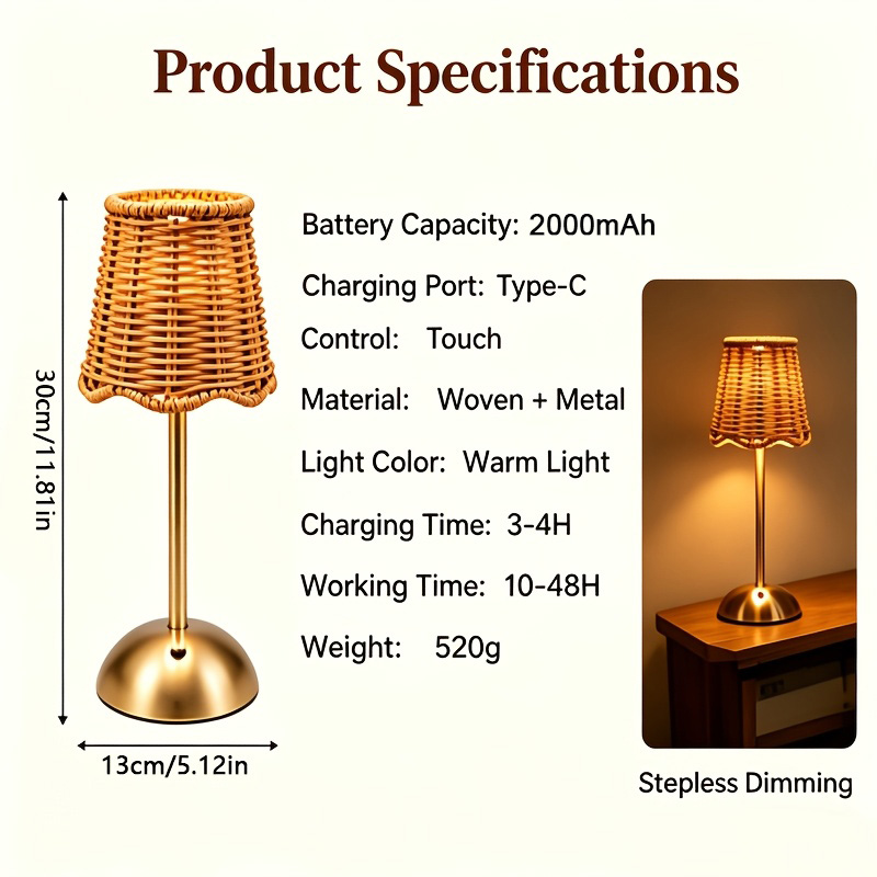 Lampada da Tavolo Artistica in - Desk Setup Lamp recensione e prezzo