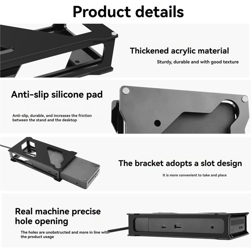 Supporto in acrilico da scriva - Desk Setup Hub recensione e prezzo