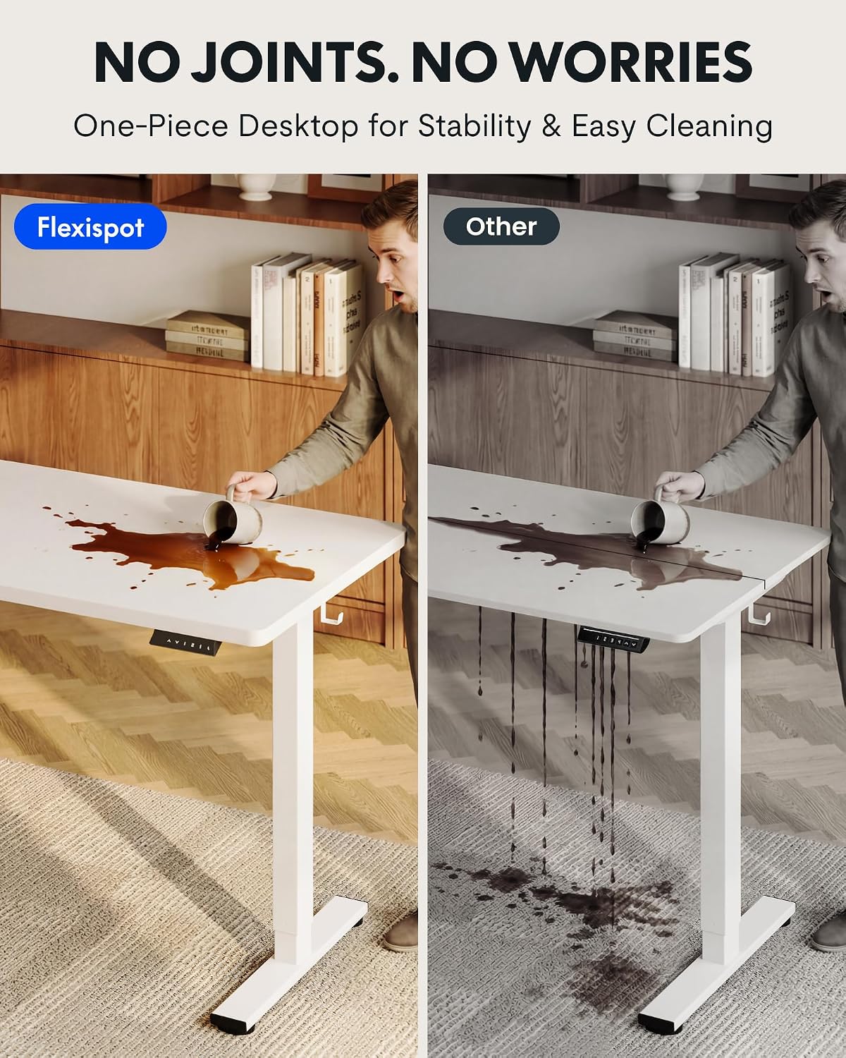 FLEXISPOT EN1 Scrivania Regola - Desk Setup Dual Monitor recensione e prezzo