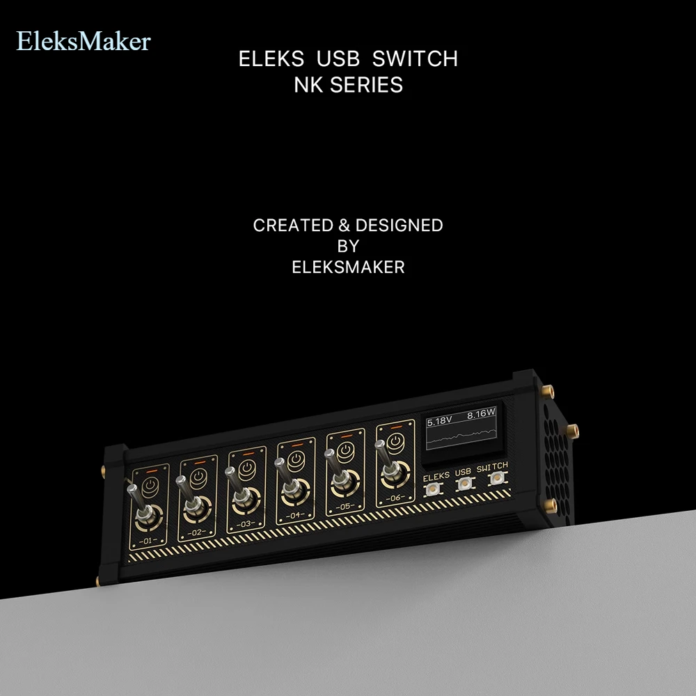 EleksMaker NK MK Switch USB Hu - Desk Setup Hub recensione e prezzo