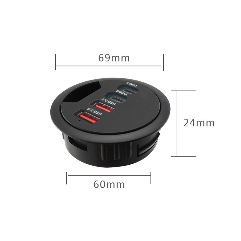 Hub da tavolo USB HUB USB 3.0  - Desk Setup Hub recensione e prezzo