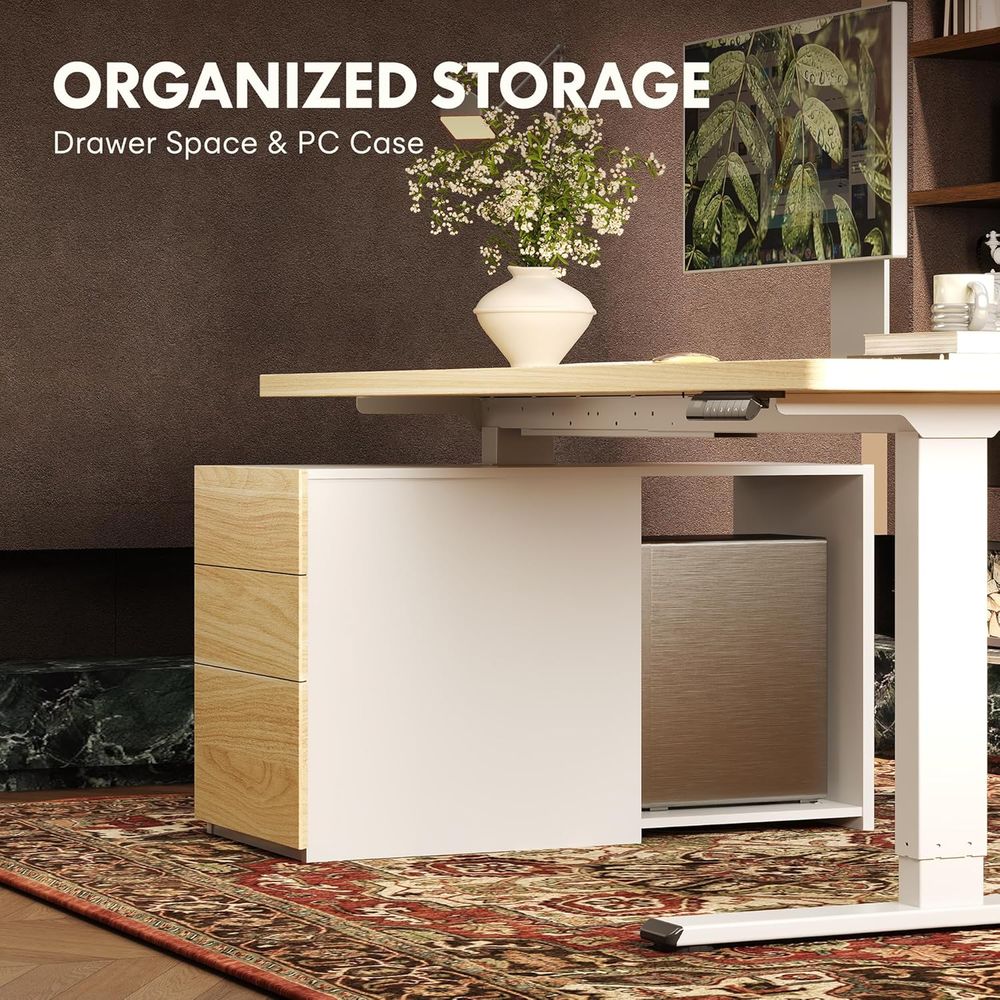 Scrivania Regolabile in Altezz - Desk Setup Dual Monitor recensione e prezzo