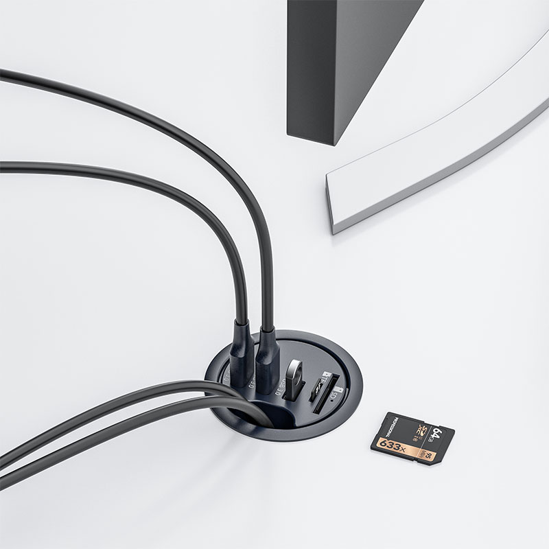 USB HUB 3.0 Montaggio nella st - Desk Setup Hub recensione e prezzo