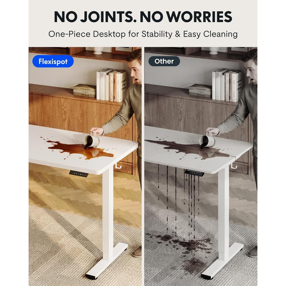 FLEXISPOT EN1 Scrivania Regola - Desk Setup Dual Monitor recensione e prezzo