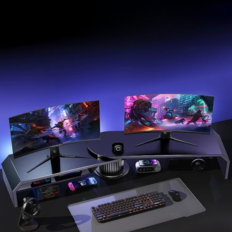 Supporto per Doppio Monitor da - Desk Setup Dual Monitor recensione e prezzo