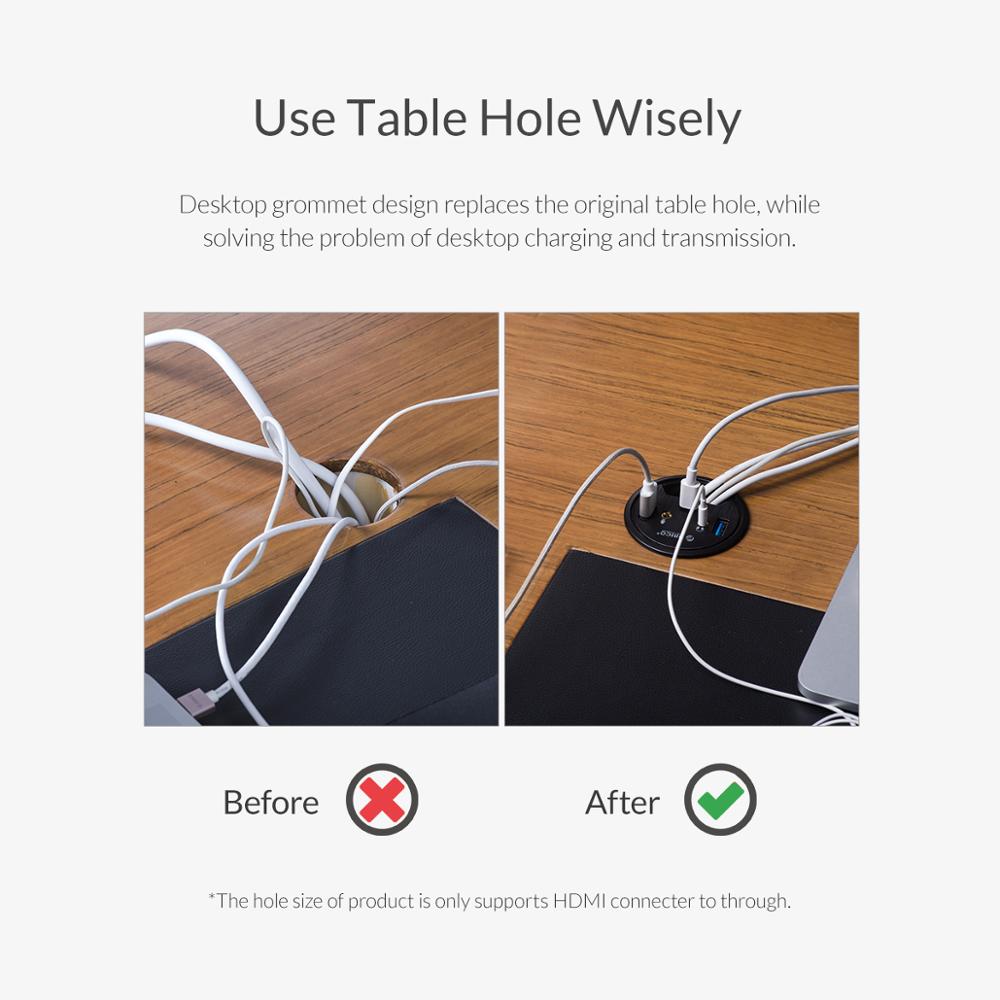 ORICO 5Gbps HUB USB ad alta ve - Desk Setup Hub recensione e prezzo