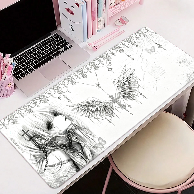 Tappetino per mouse in pelle,  - Desk Setup Rug recensione e prezzo