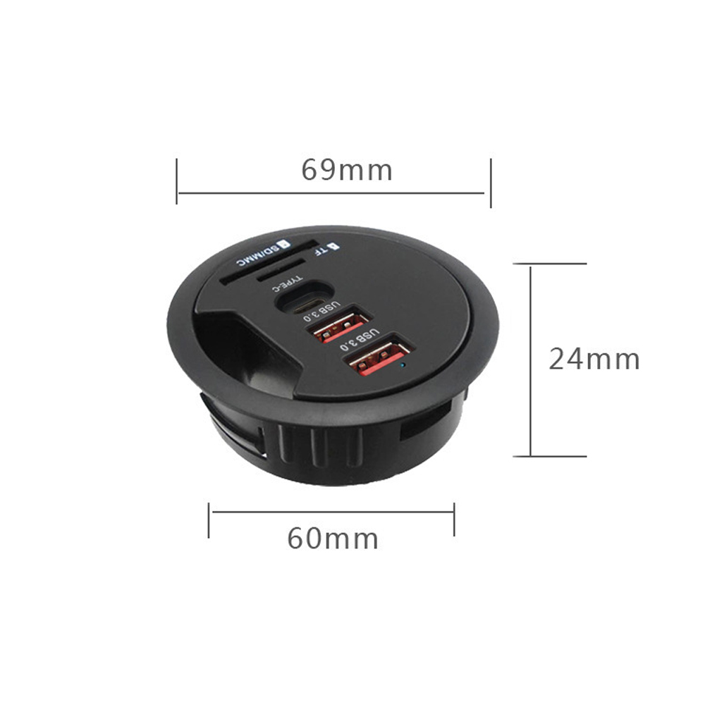 HUB USB montaggio su HUB da sc - Desk Setup Hub recensione e prezzo