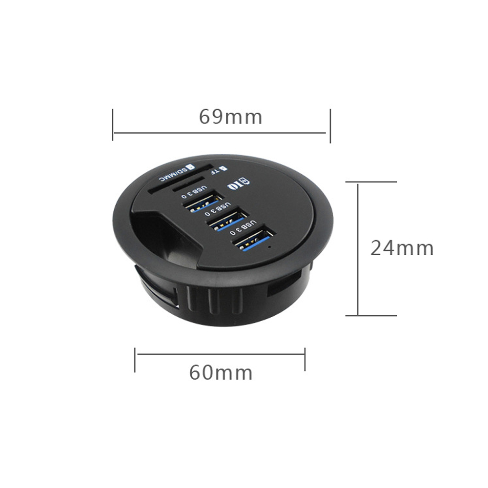 HUB USB montaggio su HUB da sc - Desk Setup Hub recensione e prezzo
