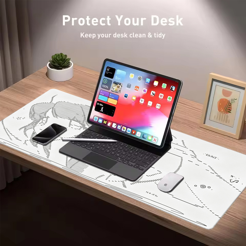 Tappetino per Mouse in Pelle c - Desk Setup Rug recensione e prezzo