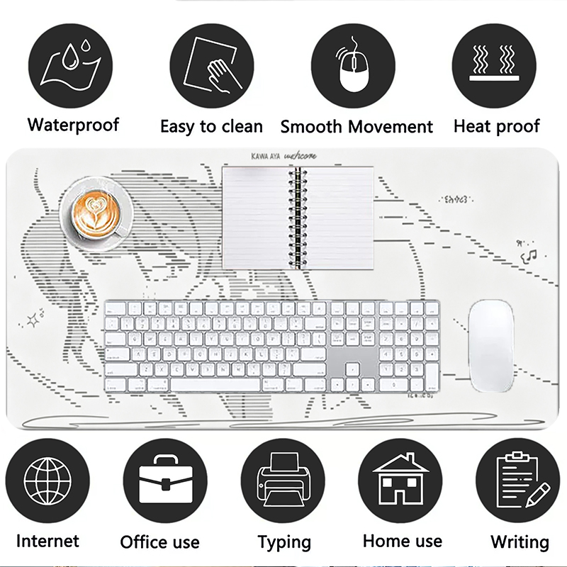 Tappetino per Mouse in Pelle c - Desk Setup Rug recensione e prezzo